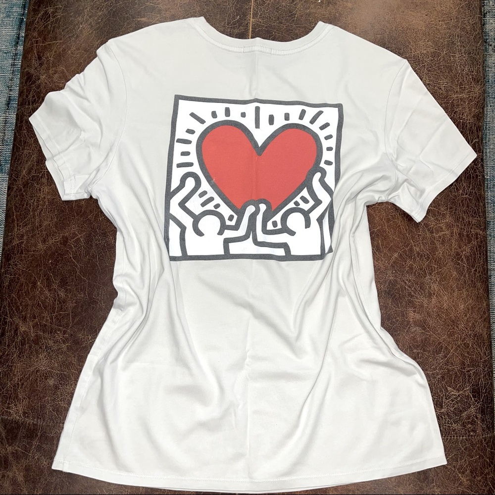 KEITH Haring Talentless New Heart Tee